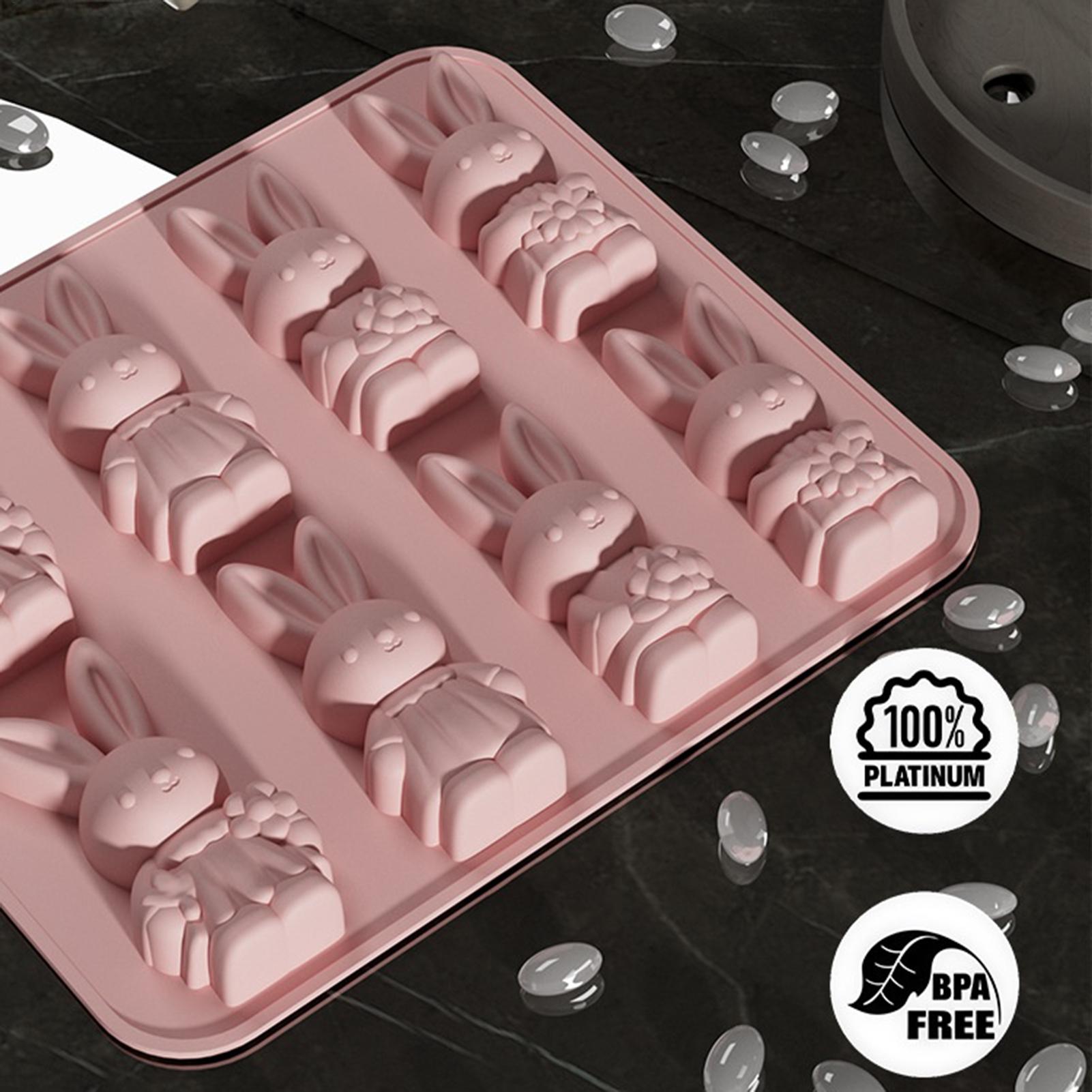 Easter Bunny Silicone Molds He - Bunny Cake Mold 评论和价格