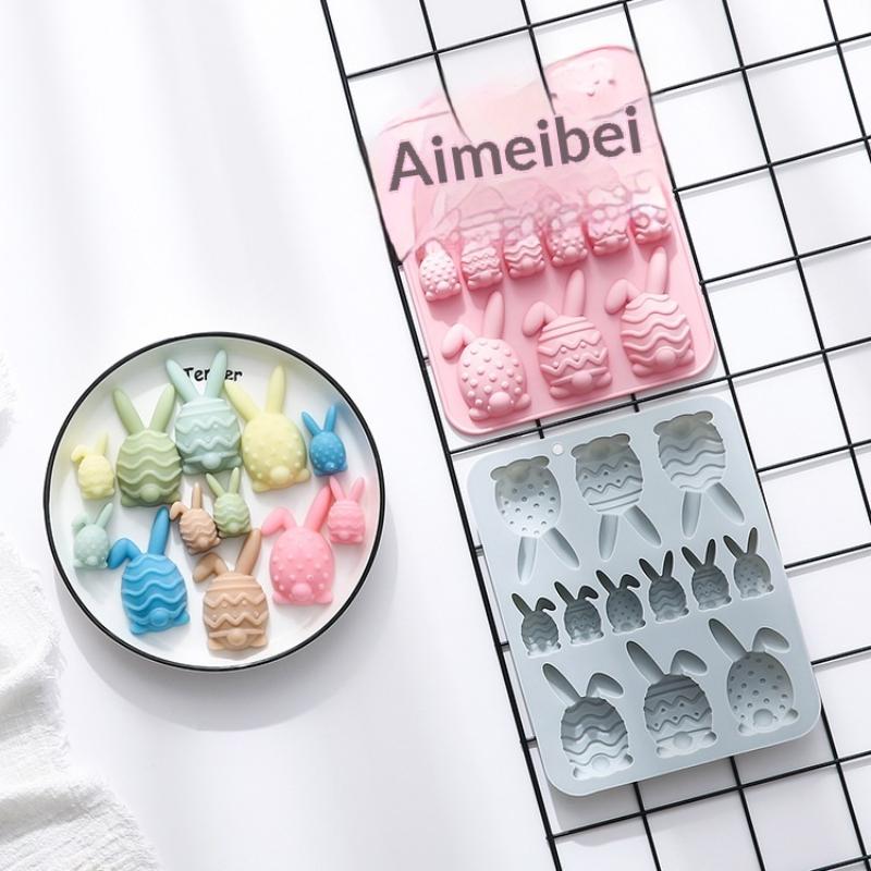 Easter Bunny Egg Shaped Silico - Bunny Cake Mold 评论和价格