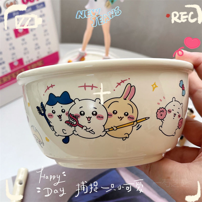 Chiikawa Cute Cartoon Ceramic  - Dim Sum Basket 评论和价格