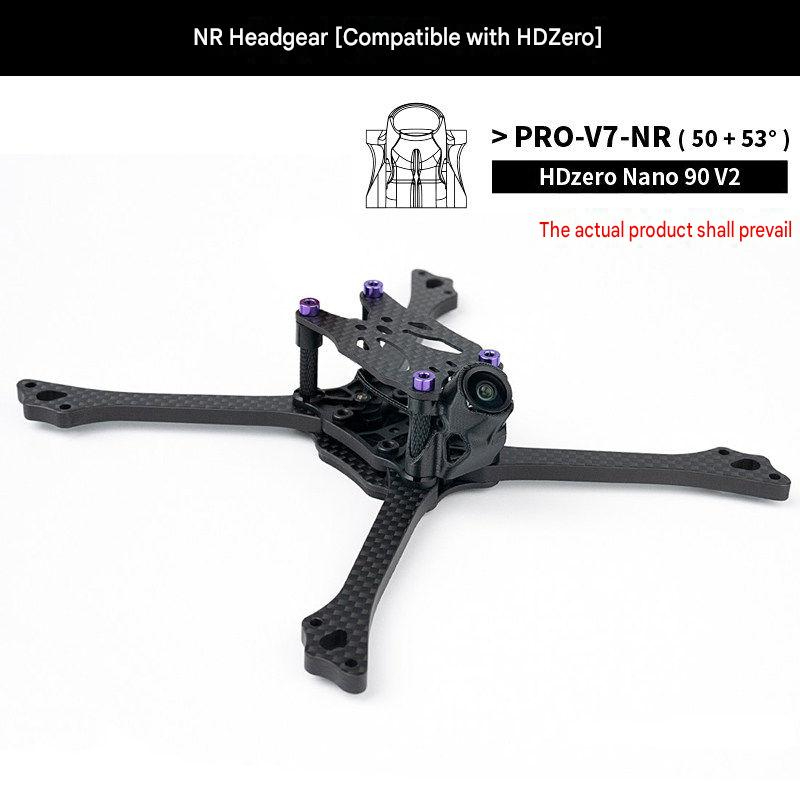 BCROWFPV PRO-V7 5-inch racing  - Crepe Pan Carbon 评论和价格