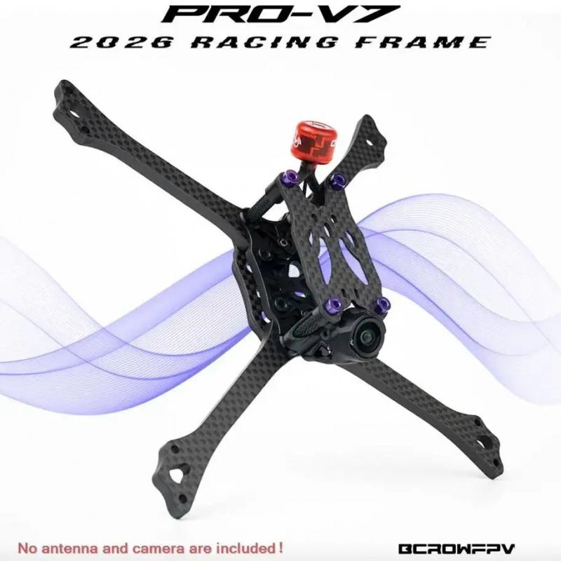 BCROWFPV PRO-V7 5-inch racing  - Crepe Pan Carbon 评论和价格