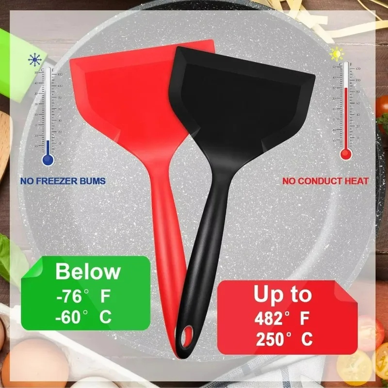 Non-stick Silicone Spatula, Wi - Okonomiyaki Spatula 评论和价格