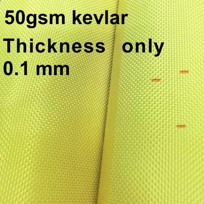 Ultra-thin 50gsm 200D Kevlar k - Crepe Pan Carbon 评论和价格