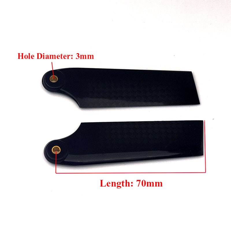 Tarot Carbon Fiber 70mm Tail B - Crepe Pan Carbon 评论和价格