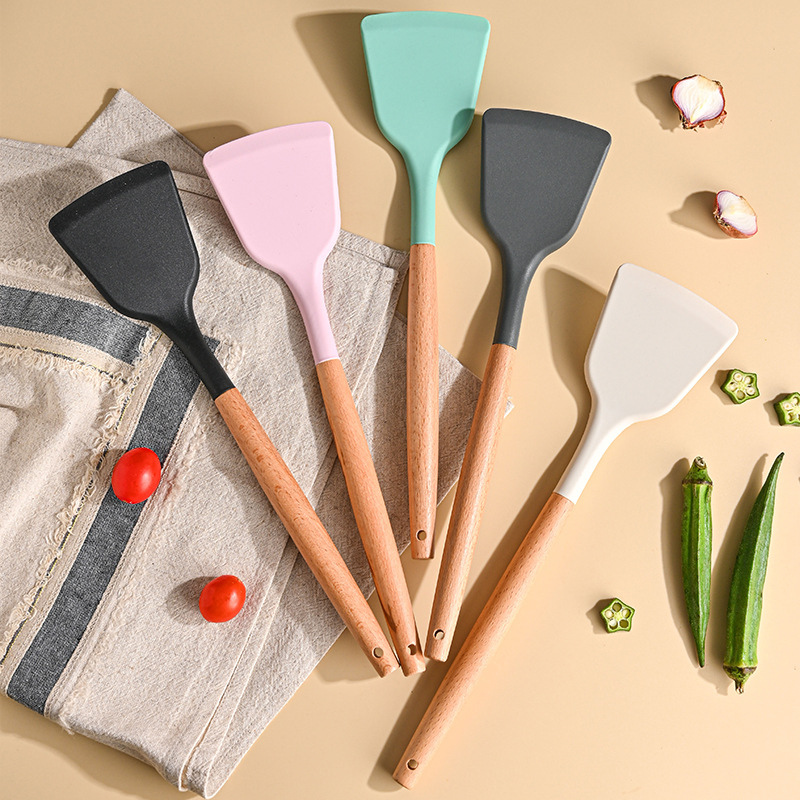 Non-Stick Silicone Spatula Woo - Okonomiyaki Spatula 评论和价格