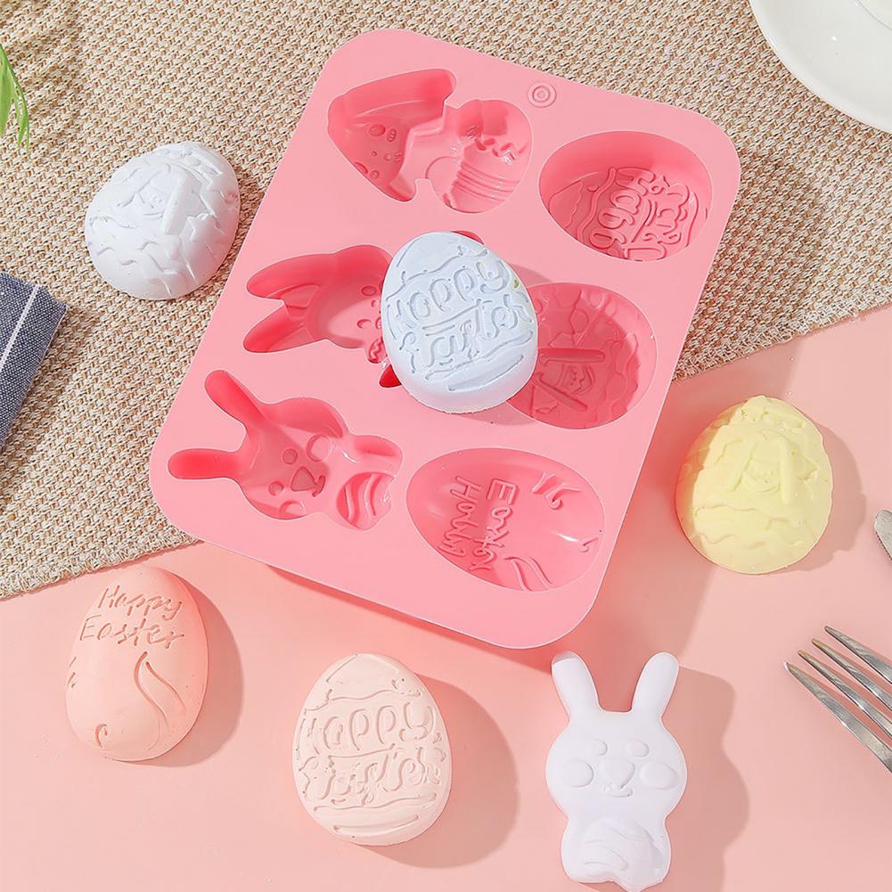 Bunny Chocolate Mold 4pcs Bunn - Bunny Cake Mold 评论和价格
