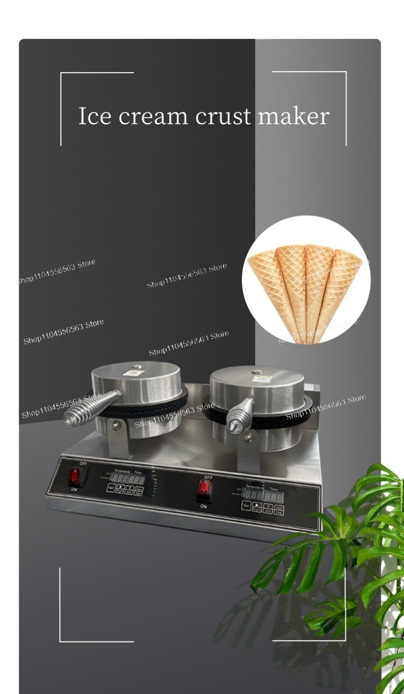 220V Ice Cream Cone & Waffle M - Waffle Cone Maker 评论和价格
